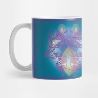 Dolphin wave Mug